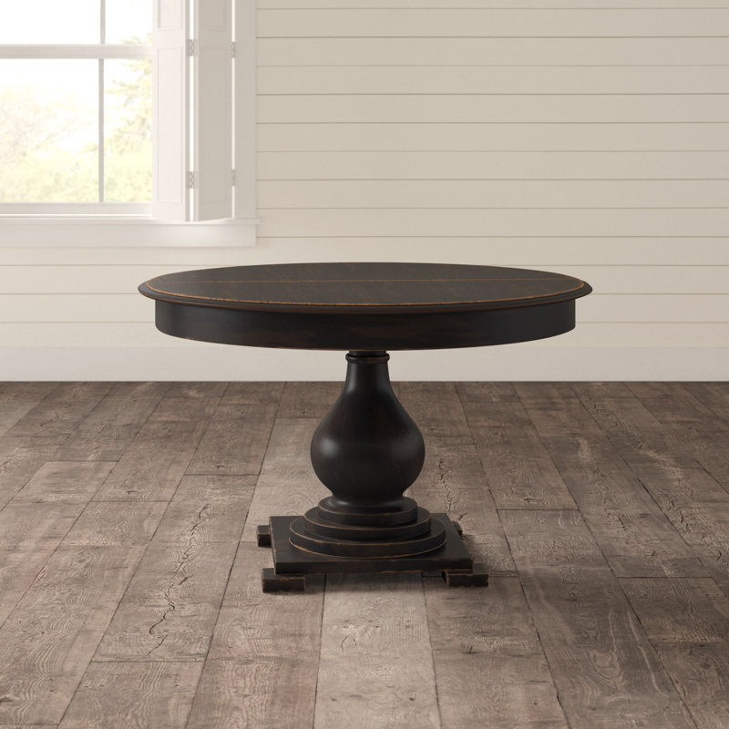 Dalton Extendable Solid Wood Dining Table & Reviews Birch Lane